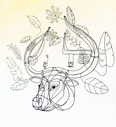 じゅんワイヤーアート