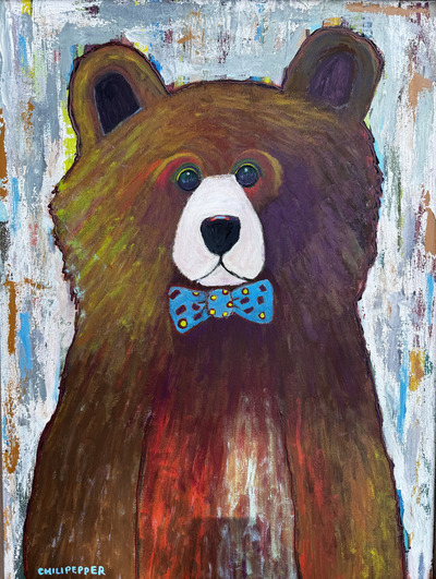 Chilipepper's Painting by Yasuyo Corbett